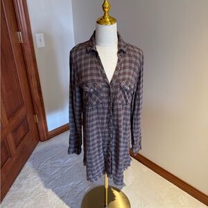 Windsor Brown Plaid Shirt